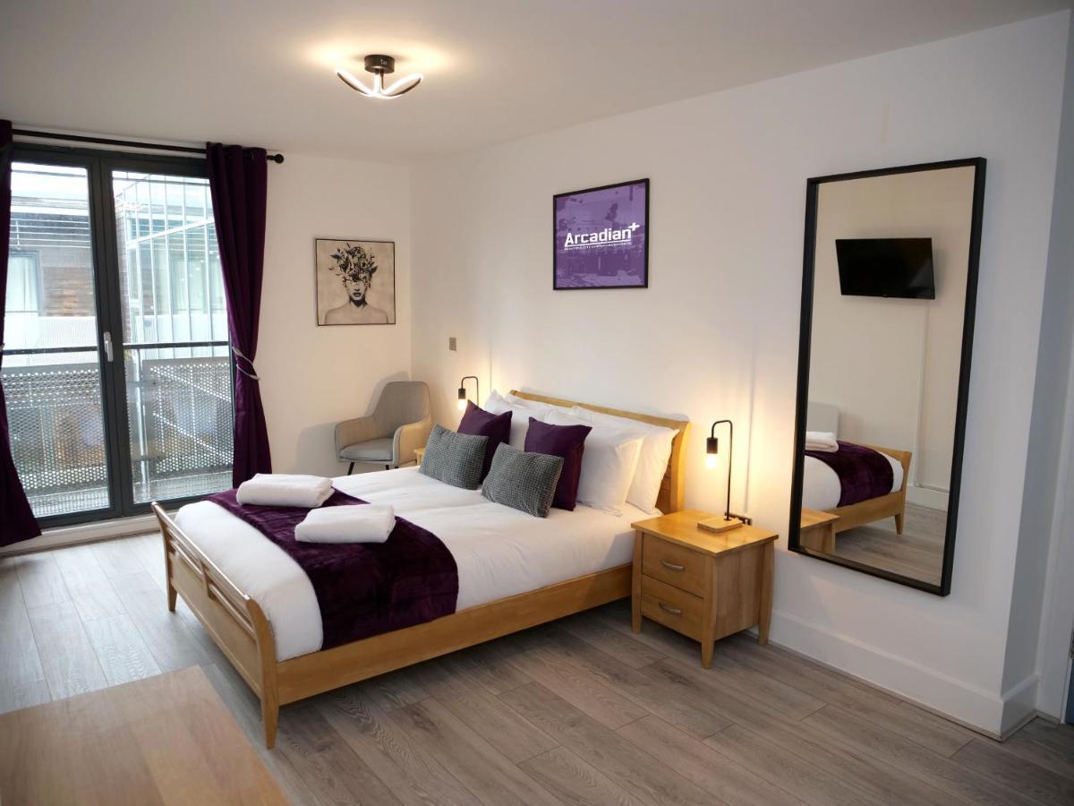 Premium Arcadianplus Two Bedroom Apart - En Suite - Balcony - Brand New เบอร์มิงแฮม ภายนอก รูปภาพ